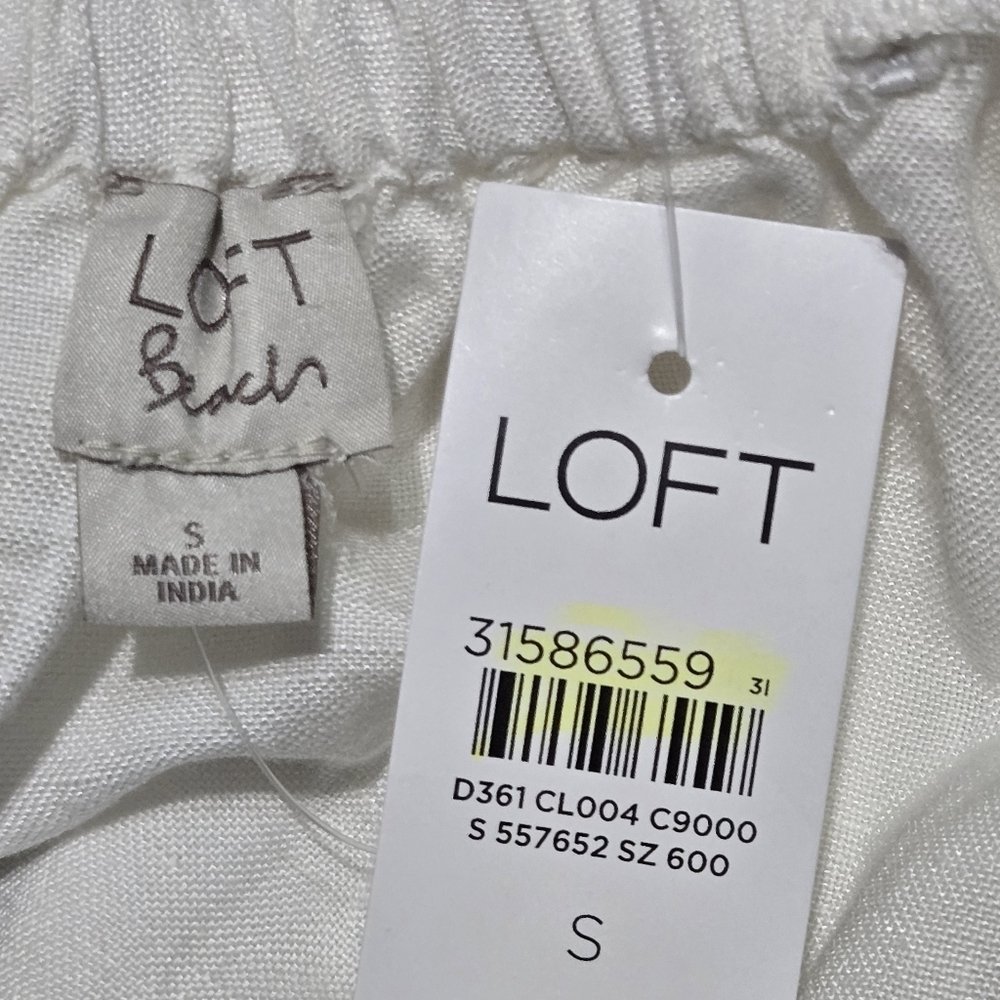 LOFT Beach Open Back Tiered Midi Summer  Dress Size Small - Picture 11 of 11